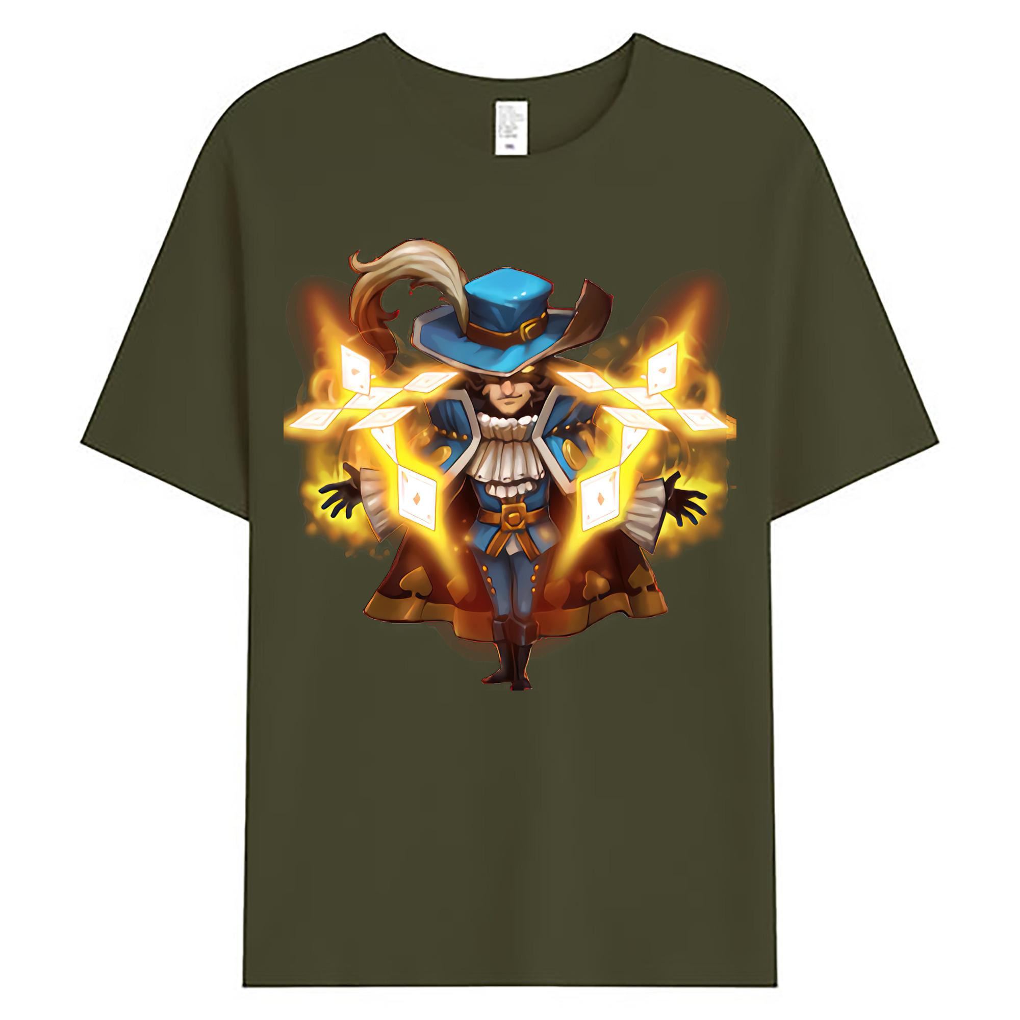 （画像用） リーグ・オブ・レジェンド League of Legends LOL 綿100％ メンズ半袖Tシャツ｜肌触りやわらか＆通気性